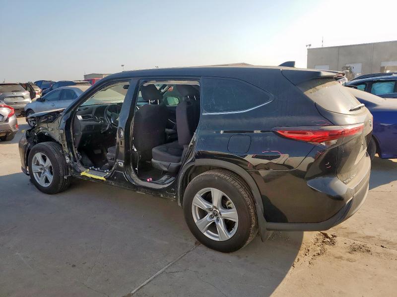  TOYOTA HIGHLANDER 2022 Czarny