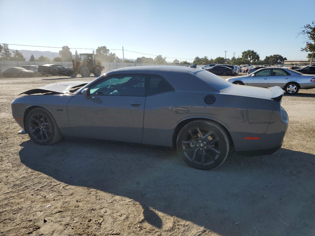 2023 Dodge Challenger R/T grey null gas 2C3CDZBT3PH621157 photo #3