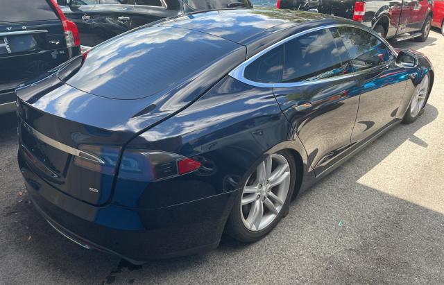 Hatchbacks TESLA MODEL S 2013 Blue