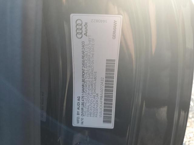 2010 AUDI A5 PREMIUM PLUS  