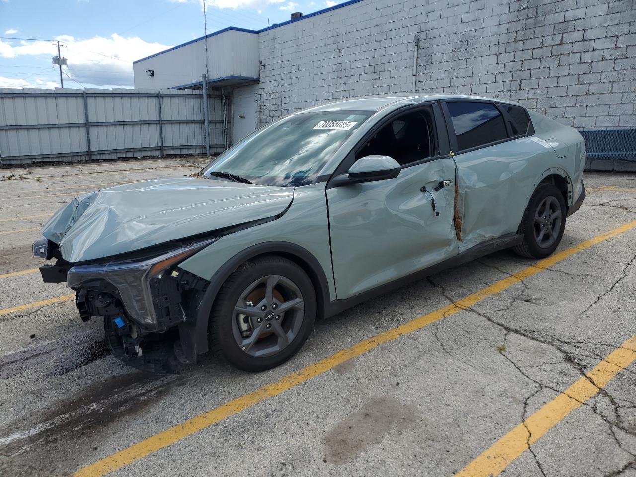 2025 Kia K4 Lx grey null gas 3KPFT4DE2SE050052 photo #1