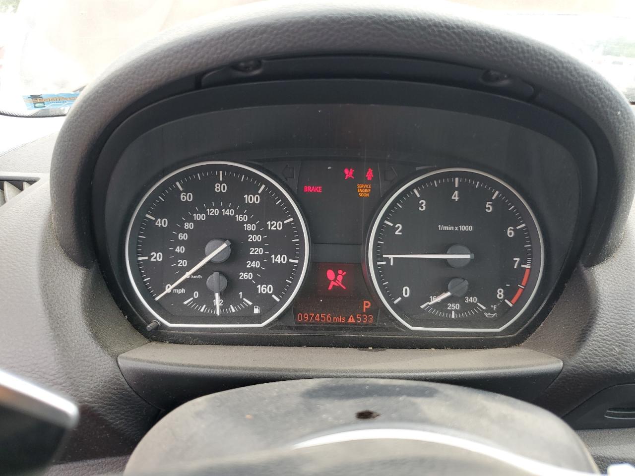 2012 BMW 135 I VIN: WBAUC9C58CVM12403 Lot: 70369235