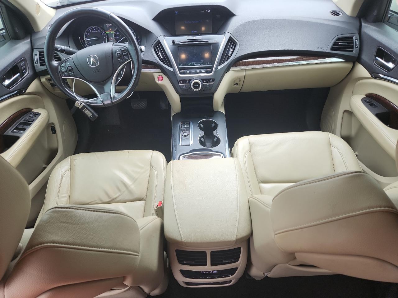 2017 Acura Mdx Technology VIN: 5FRYD4H52HB000592 Lot: 68413645