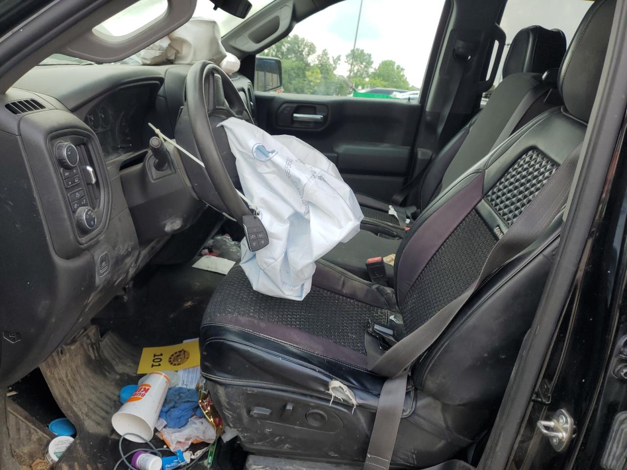 2022 Chevrolet Silverado K1500 Custom VIN: 1GCPDBEK2NZ566608 Lot: 67839265