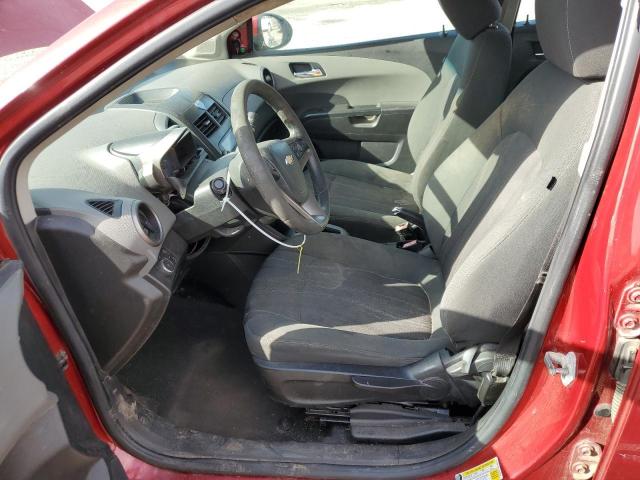 Sedans CHEVROLET SONIC 2012 Czerwony
