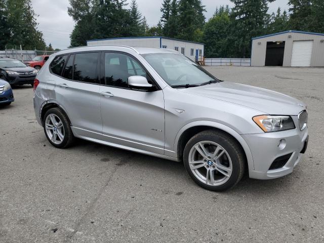 BMW X3 2014 Srebrny