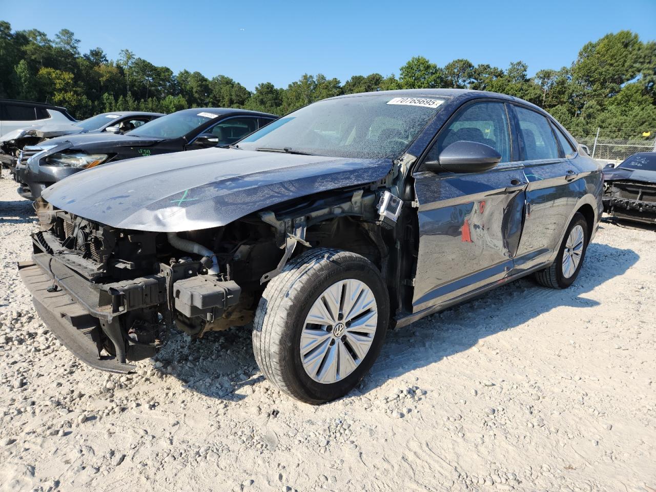 2019 Volkswagen Jetta S grey null gas 3VWC57BU3KM139169 photo #1