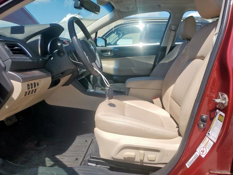  SUBARU LEGACY 2017 Red