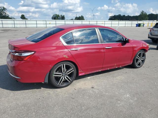  HONDA ACCORD 2017 Красный