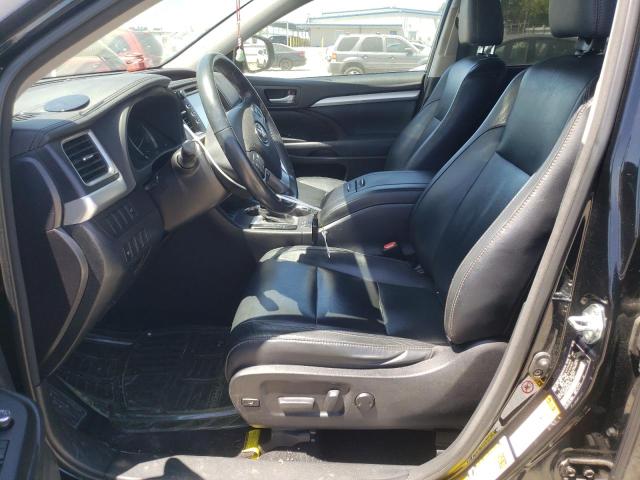  TOYOTA HIGHLANDER 2016 Czarny