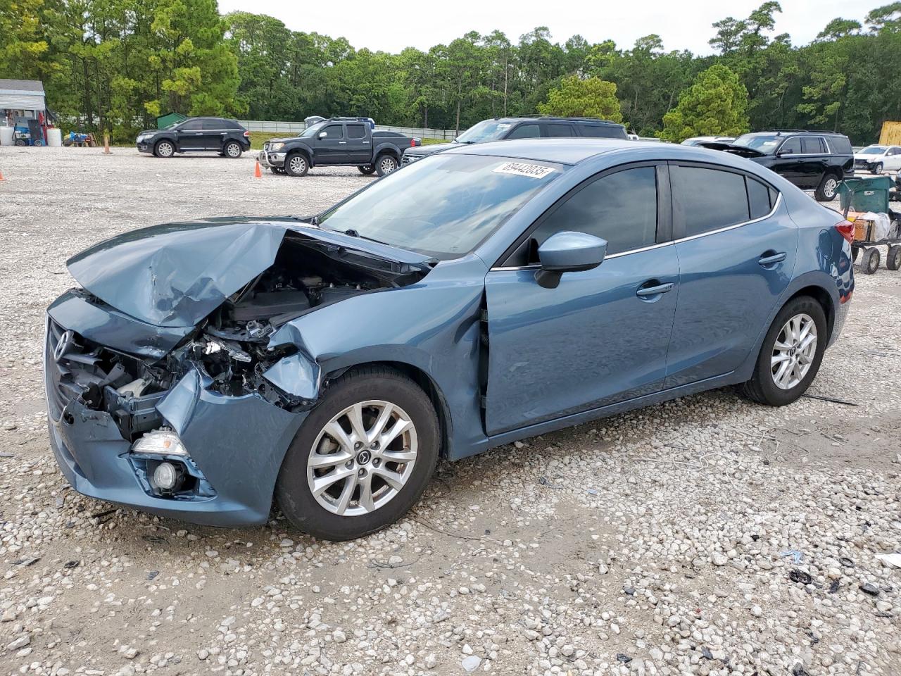 2015 Mazda 3 Touring blue null gas 3MZBM1V72FM204942 photo #1