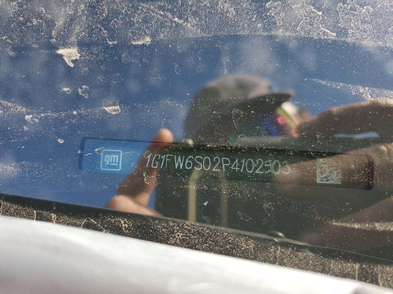 2023 Chevrolet Bolt Ev 1Lt VIN: 1G1FW6S02P4102503 Lot: 69557675