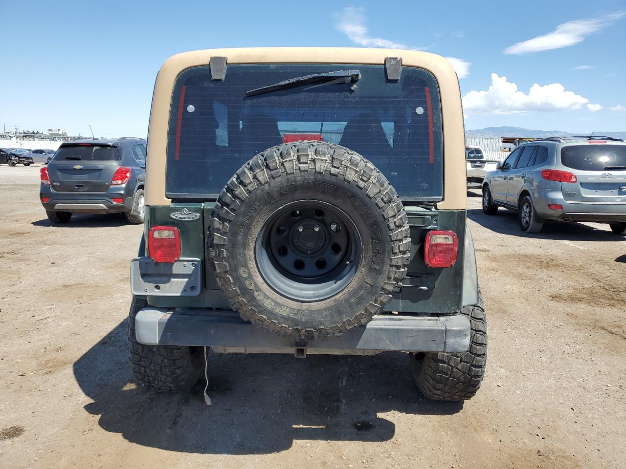 1997 Jeep Wrangler / Tj Sahara VIN: 1J4FY49SXVP455090 Lot: 67752295