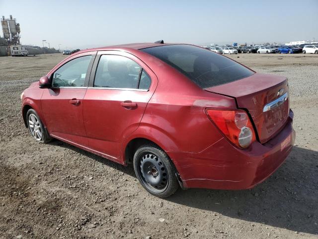 Sedans CHEVROLET SONIC 2012 Red