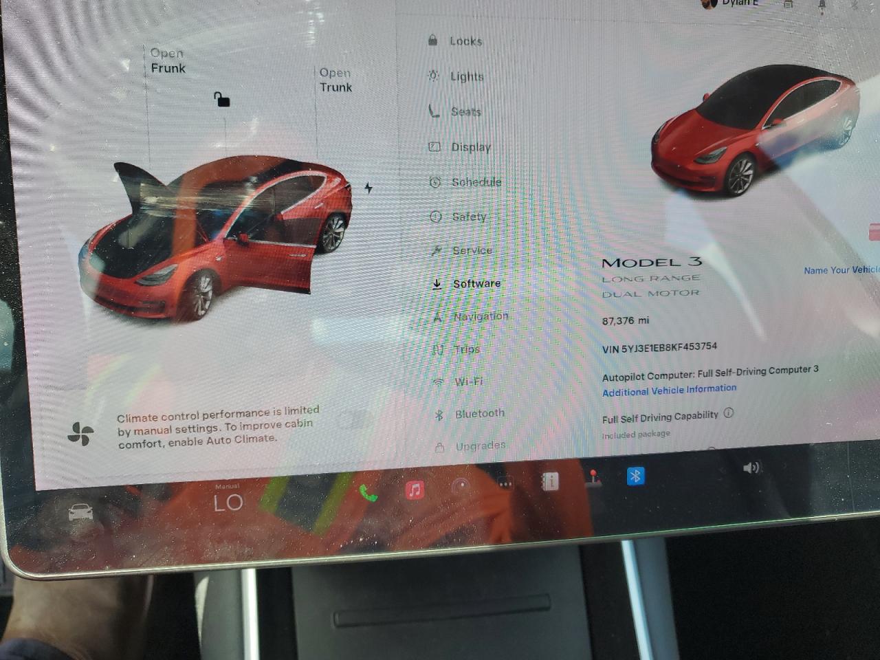 2019 Tesla Model 3 VIN: 5YJ3E1EB8KF453754 Lot: 68130235