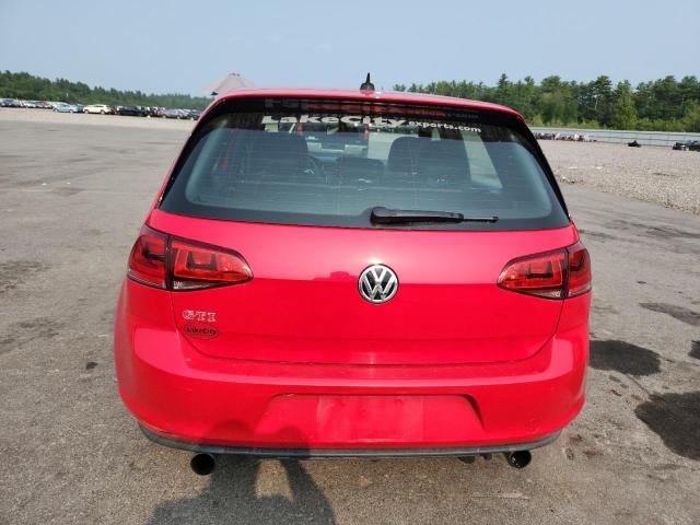  VOLKSWAGEN GTI 2017 Красный