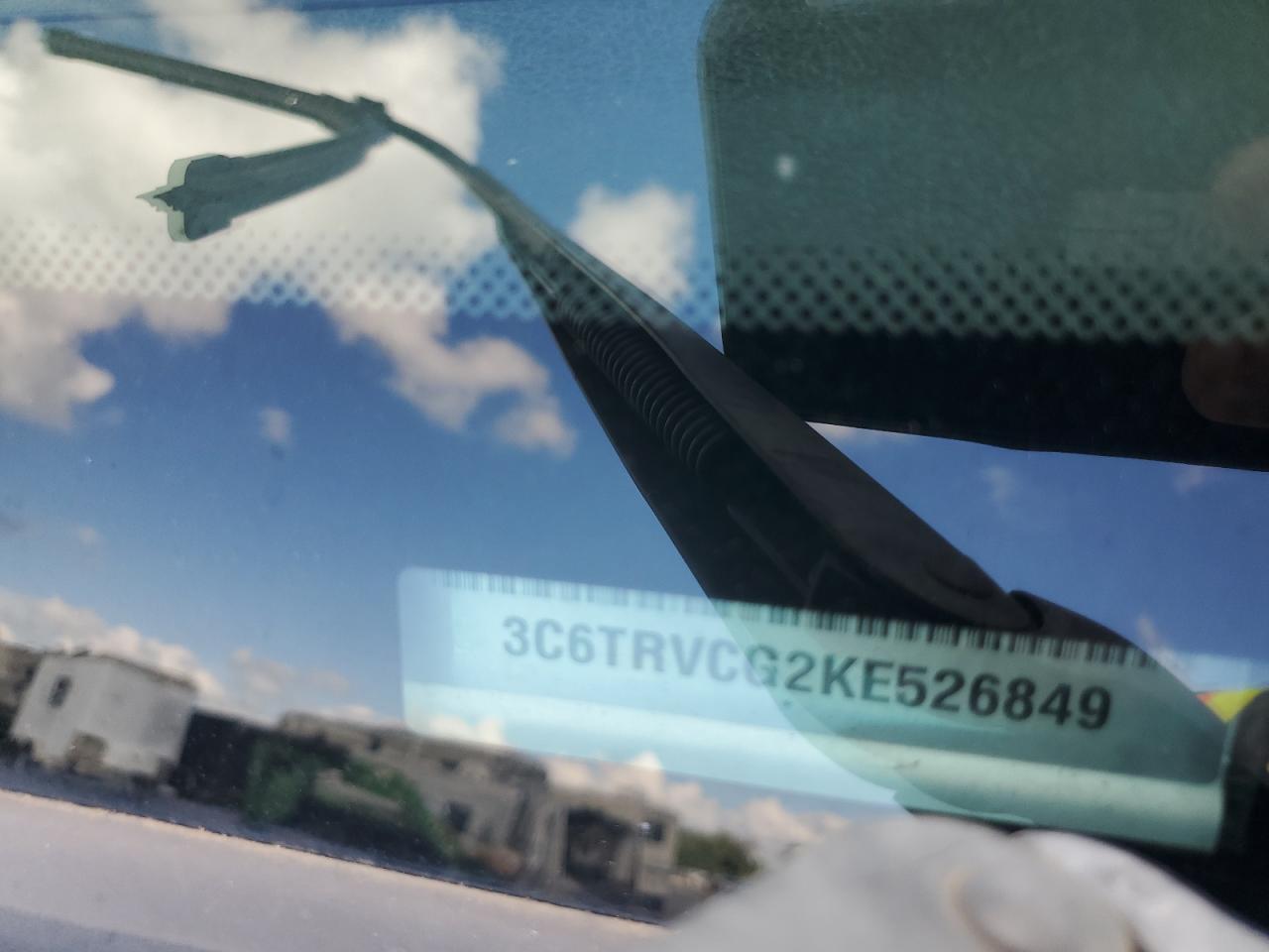 2019 Ram Promaster 2500 2500 High VIN: 3C6TRVCG2KE526849 Lot: 68728765