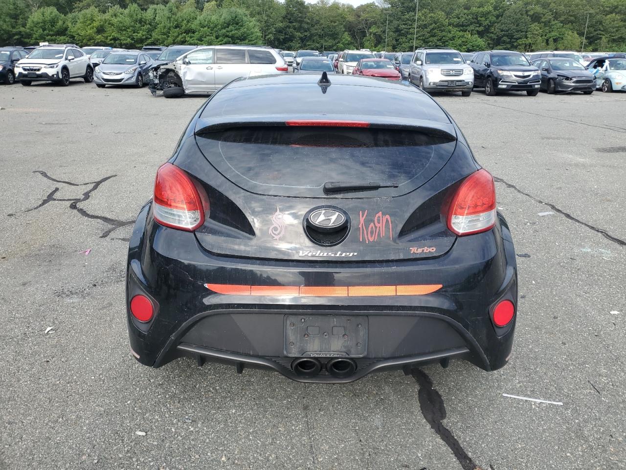 2013 Hyundai Veloster Turbo VIN: KMHTC6AE4DU171846 Lot: 69561135