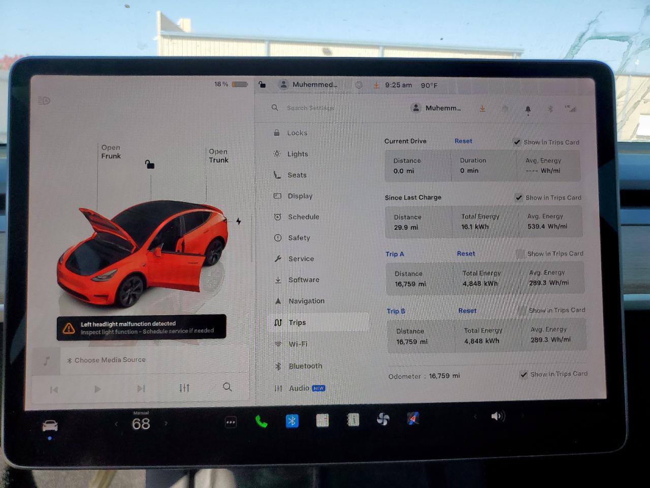 2024 Tesla Model Y VIN: 7SAYGDED7RA308461 Lot: 69081255
