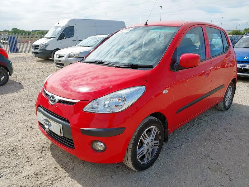 2010 HYUNDAI I10 COMFORT for sale at Copart CORBY