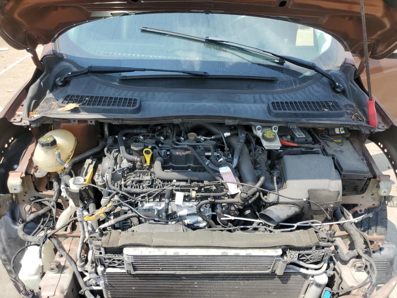 2017 Ford Escape Titanium VIN: 1FMCU0JD5HUC73311 Lot: 69421555