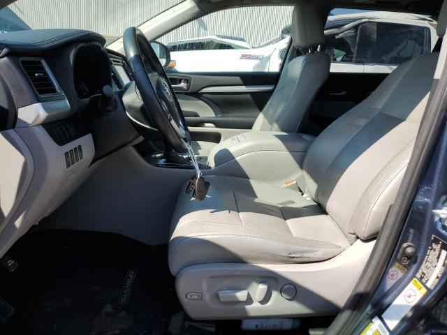 TOYOTA HIGHLANDER 2014 Blue