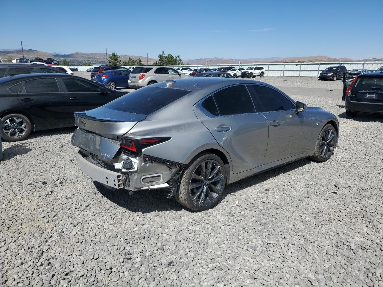 2021 Lexus Is 350 F Sport silver null gas JTHGZ1E21M5018549 photo #4