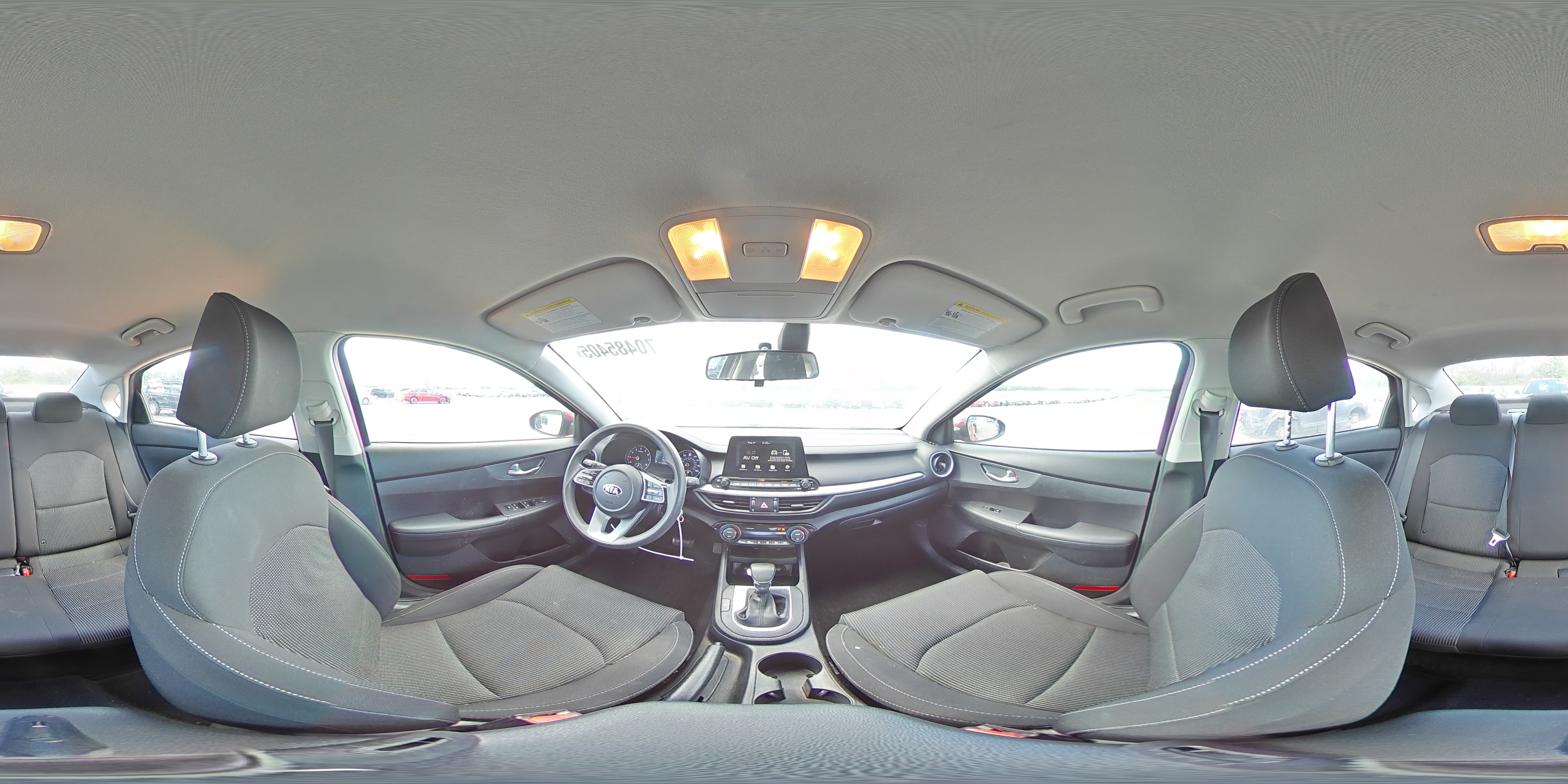 2019 Kia Forte Fe VIN: 3KPF24AD0KE117083 Lot: 70485405