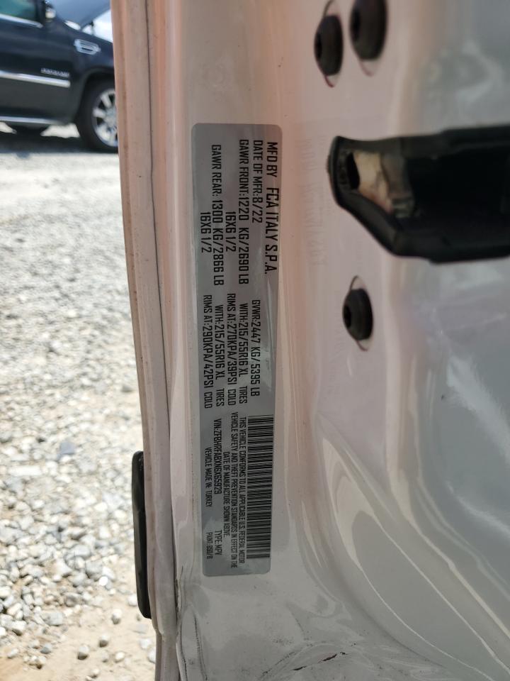 2022 Ram Promaster City Tradesman VIN: ZFBHRFABXN6X65929 Lot: 68540345