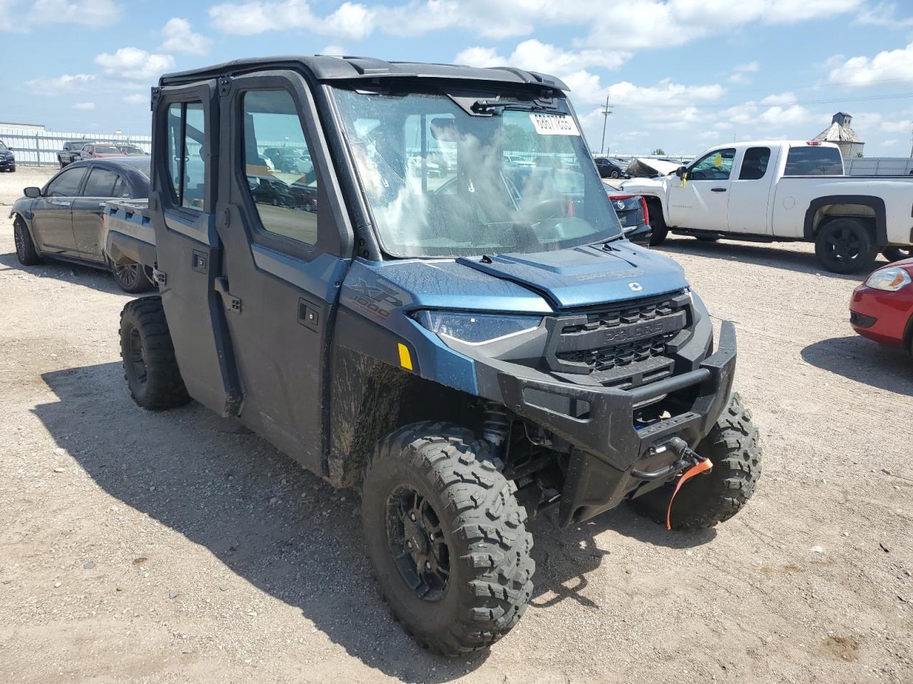 2025 Polaris Ranger Crew Xp 1000 Northstar Ultimate blue null gas 4XARSY999S8265576 photo #1