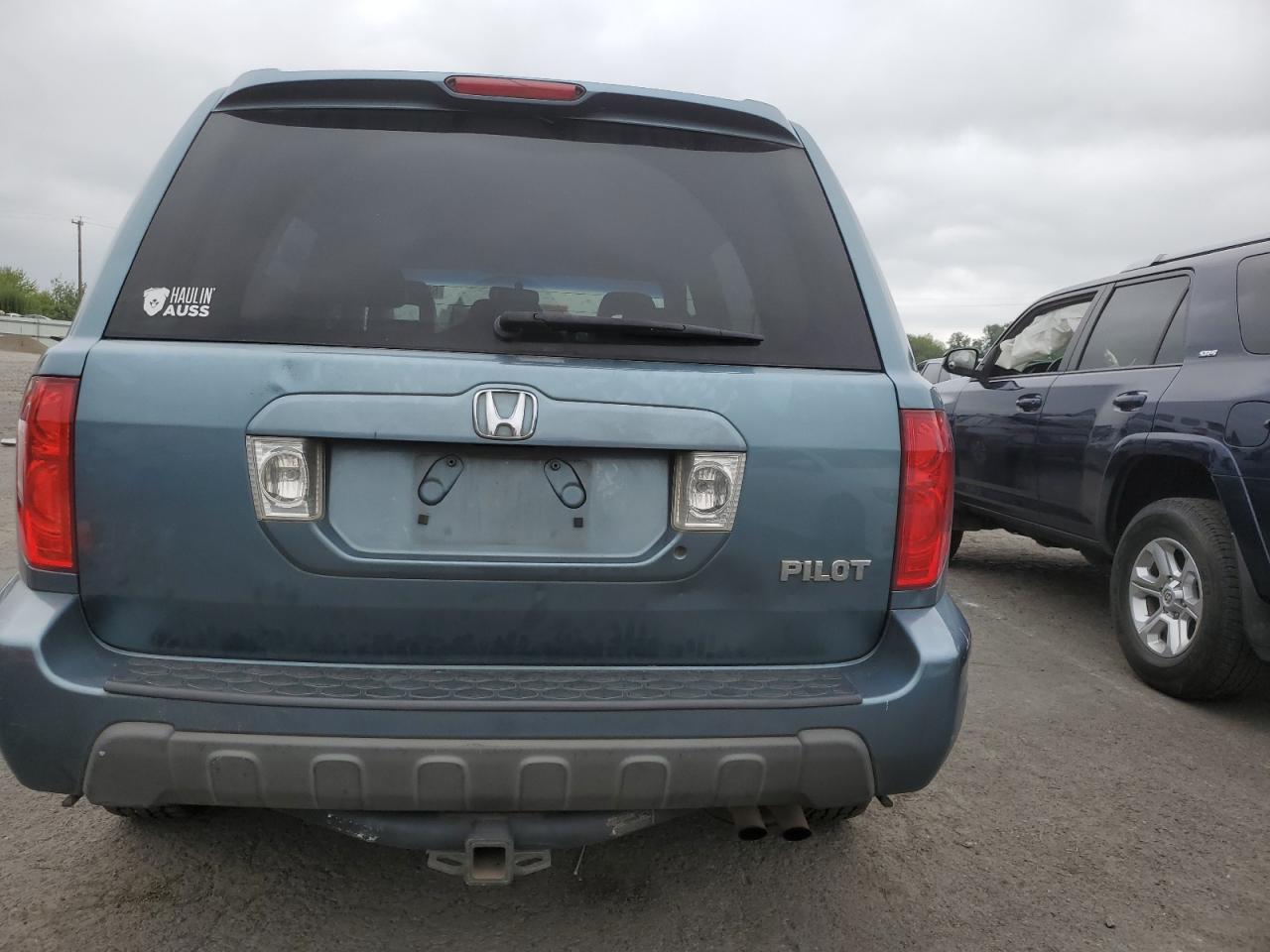 2005 Honda Pilot Exl VIN: 2HKYF18785H553434 Lot: 69912655