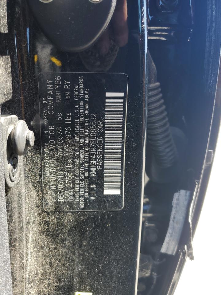 2014 Hyundai Equus Signature VIN: KMHGH4JH7EU085532 Lot: 70487305