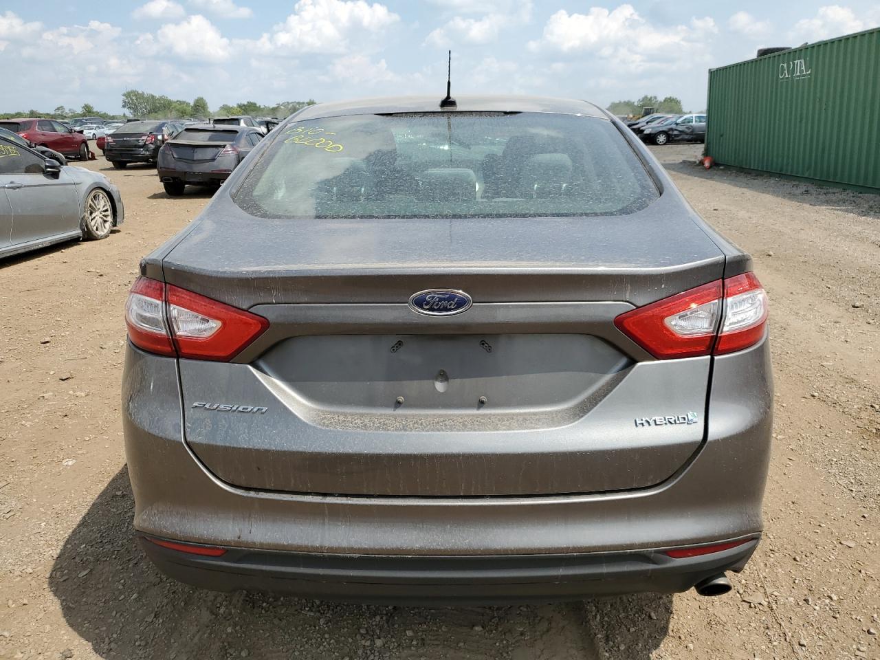 2014 Ford Fusion S Hybrid VIN: 3FA6P0UU4ER297015 Lot: 94365385