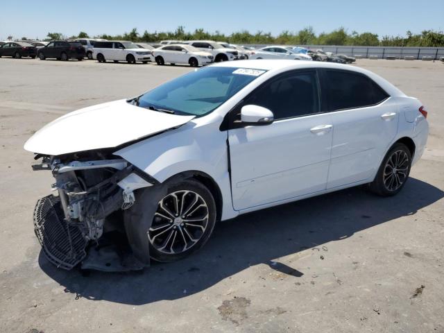  TOYOTA COROLLA 2016 Белы