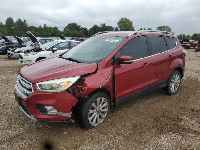  FORD ESCAPE 2017 Czerwony