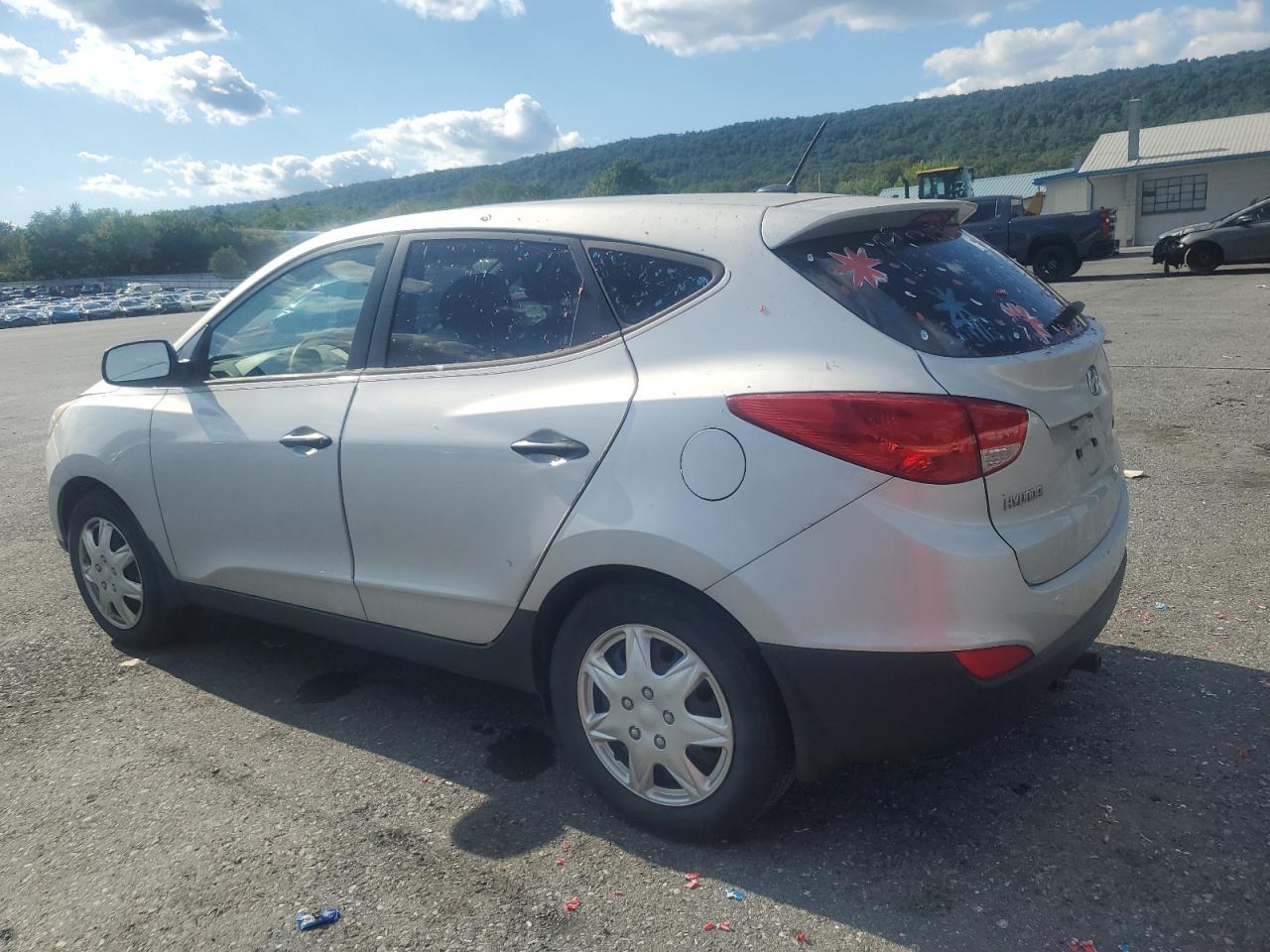 2013 Hyundai Tucson Gl silver null gas KM8JT3AB3DU655387 photo #3