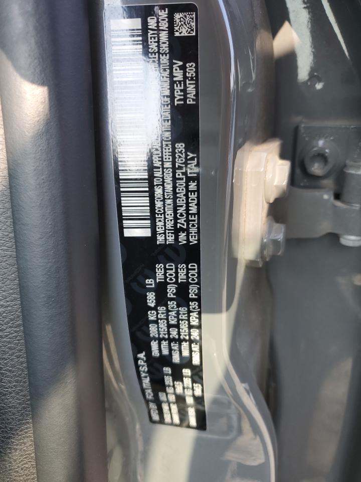 2020 Jeep Renegade Sport VIN: ZACNJBAB0LPL76238 Lot: 67441525