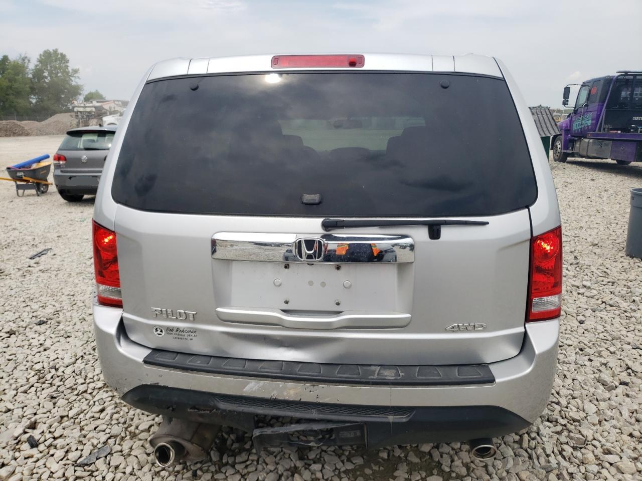 2012 Honda Pilot Exl VIN: 5FNYF4H53CB076388 Lot: 67203835