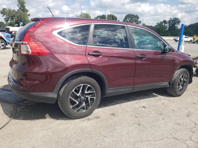  HONDA CRV 2016 Бургунди