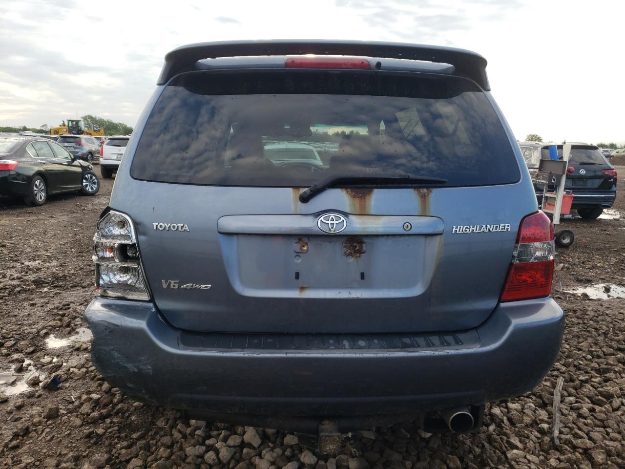 2006 Toyota Highlander Limited VIN: JTEEP21A160181456 Lot: 70570405