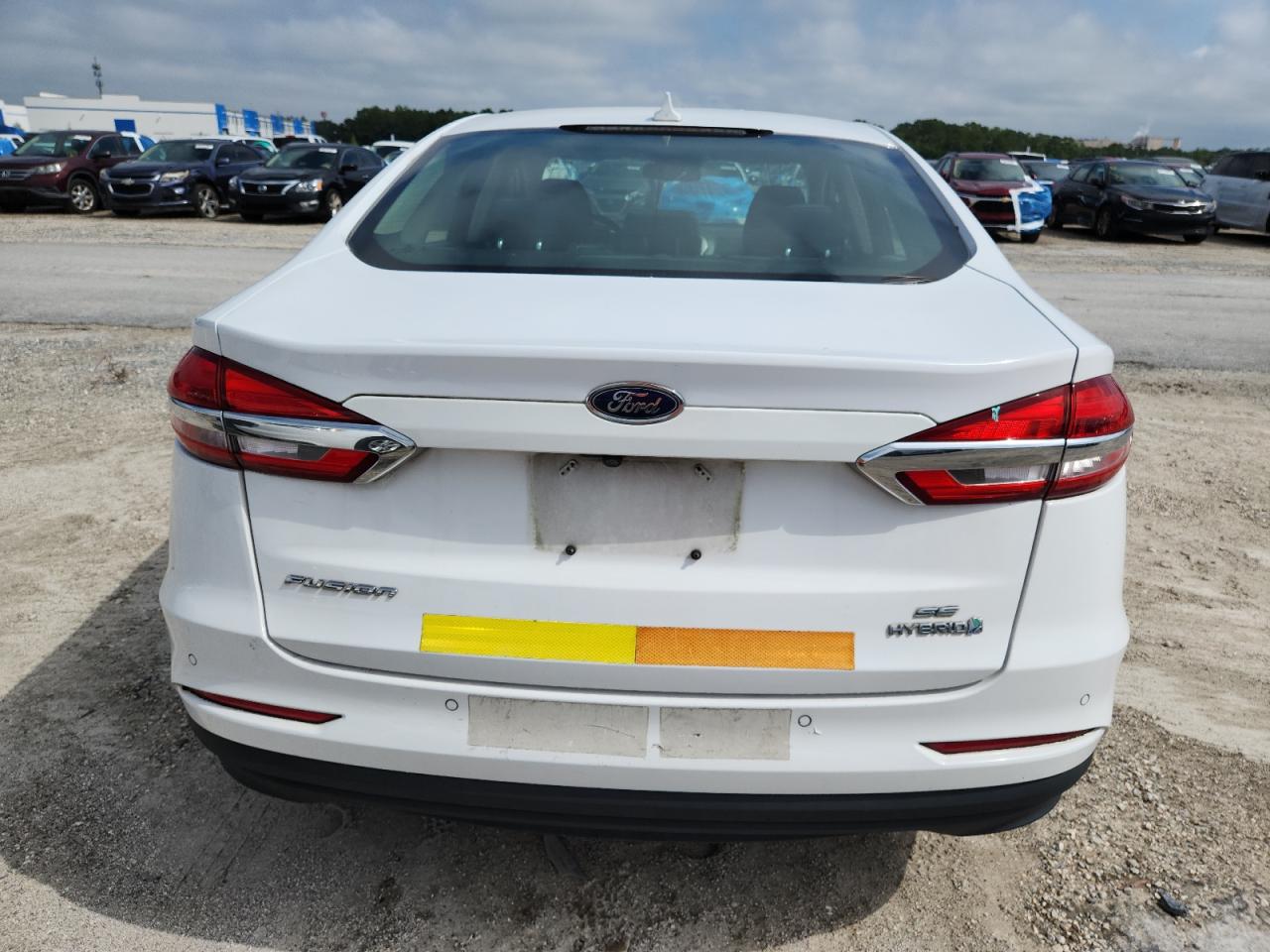 2019 Ford Fusion Se VIN: 3FA6P0LU4KR285119 Lot: 54040015