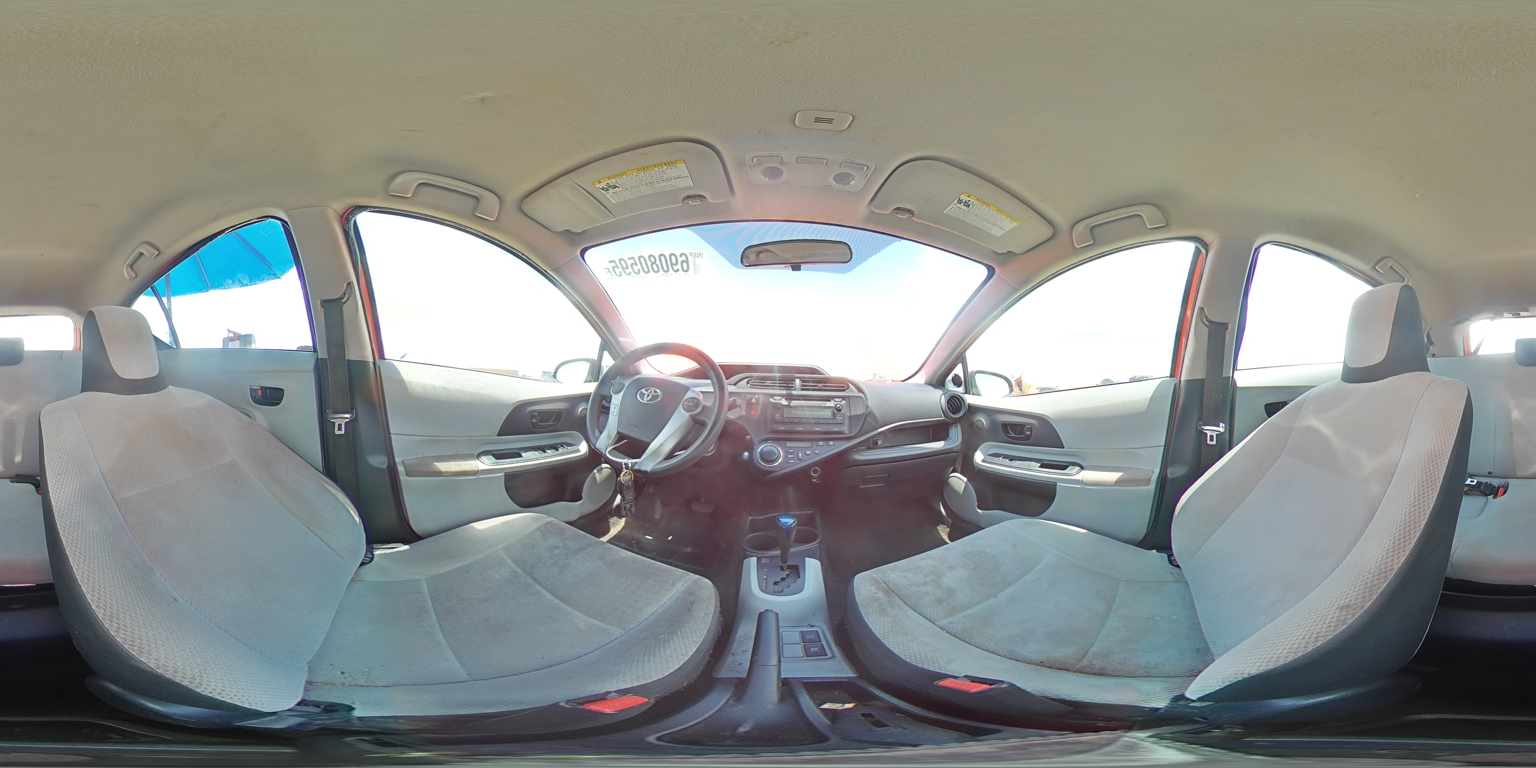 2012 Toyota Prius C VIN: JTDKDTB33C1001471 Lot: 69080595