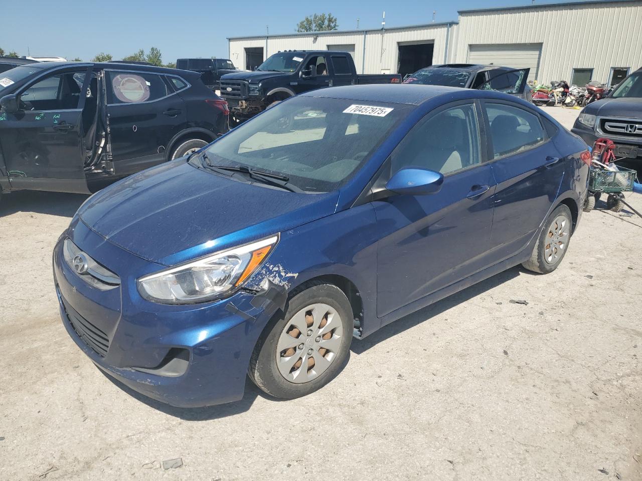 2016 Hyundai Accent Se VIN: KMHCT4AE3GU123456 Lot: 70457975