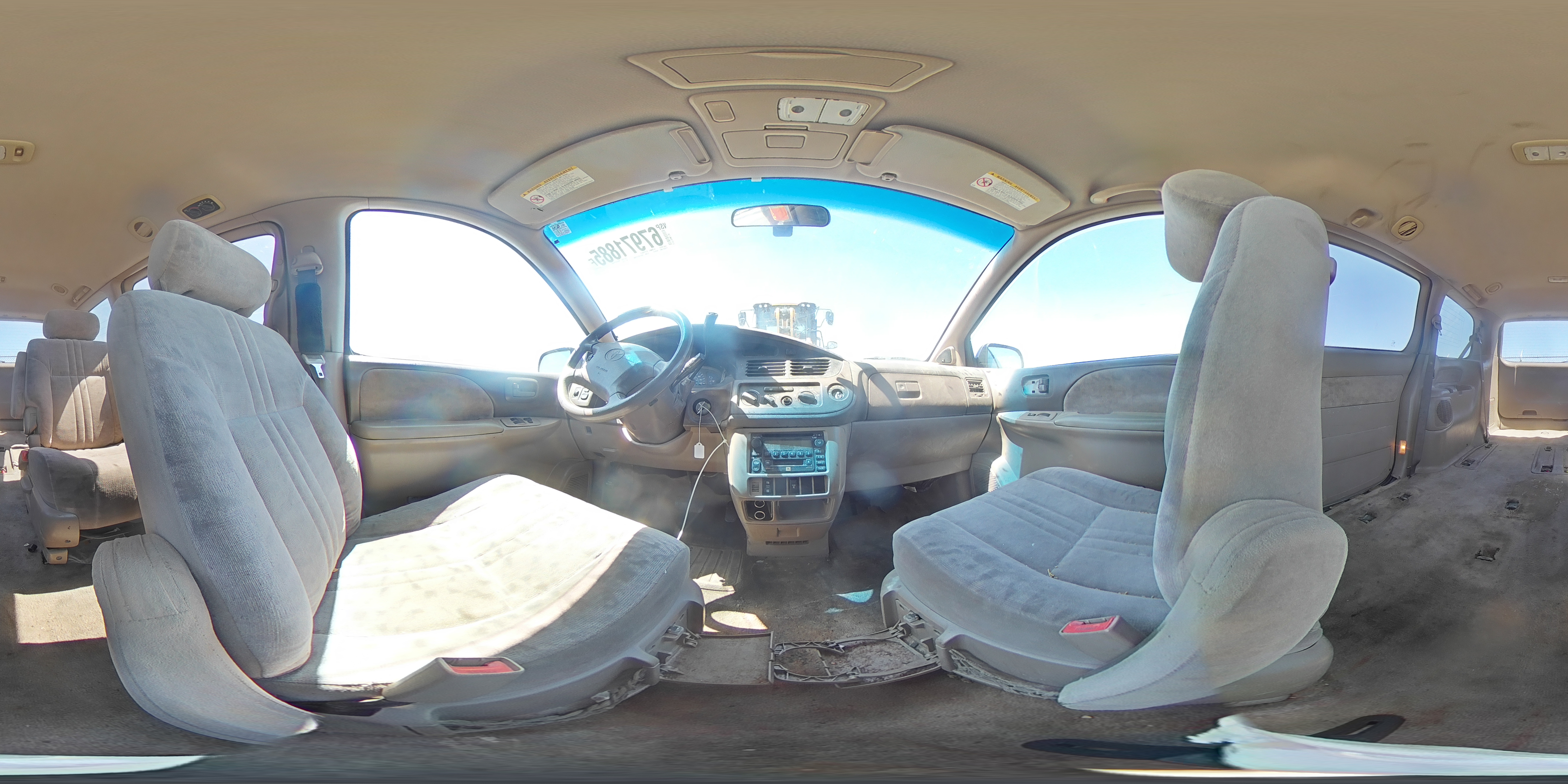 2002 Toyota Sienna Le VIN: 4T3ZF13C12U471882 Lot: 67971885