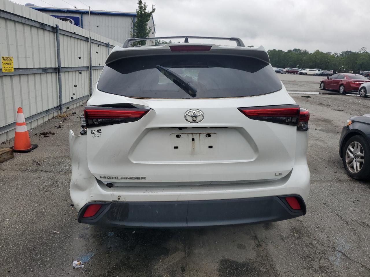 2022 Toyota Highlander L VIN: 5TDZZRAH4NS555513 Lot: 67022455