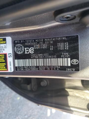 2018 TOYOTA CAMRY XSE  