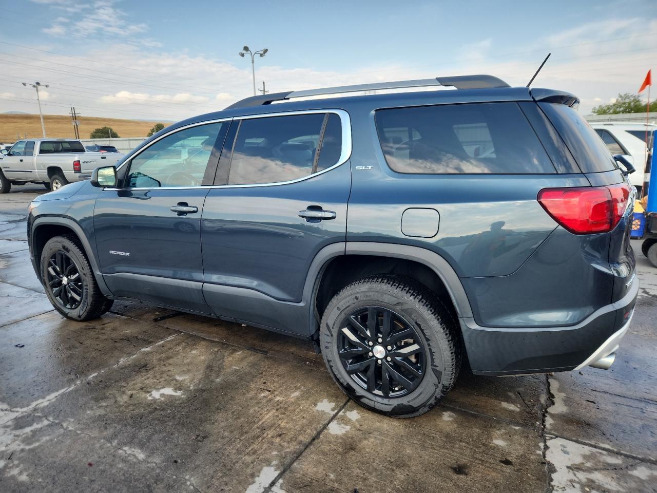 2019 GMC Acadia Slt-1 grey null gas 1GKKNULS4KZ224339 photo #3