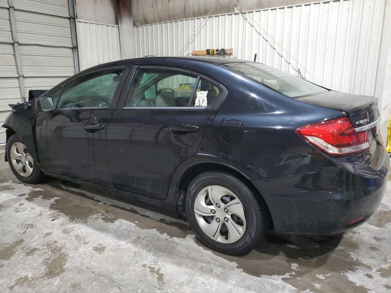 2014 Honda Civic Lx black null gas 19XFB2F59EE062580 photo #3