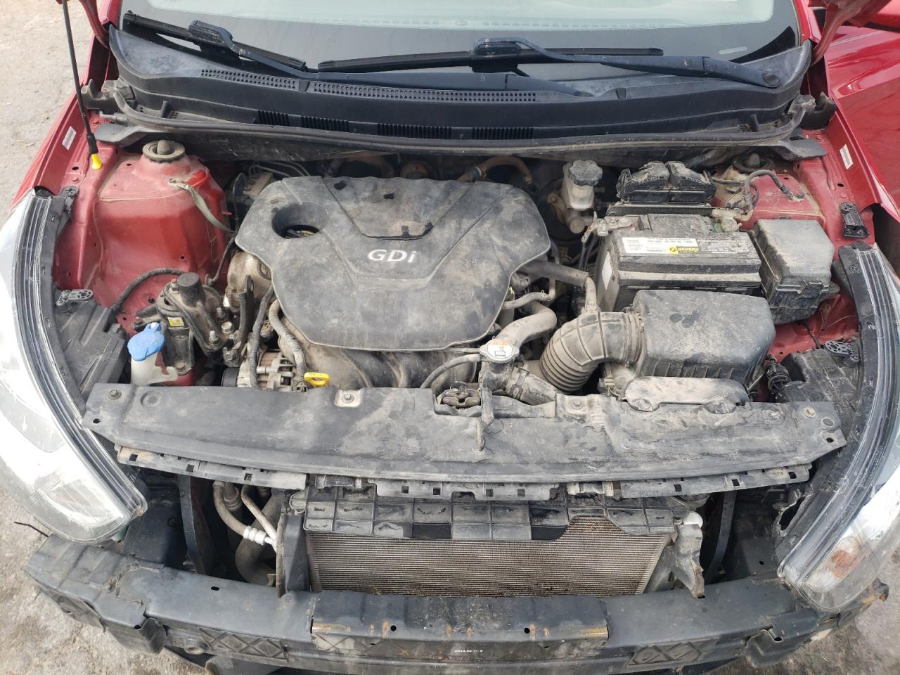 2014 Hyundai Accent Gls VIN: KMHCT5AE7EU165258 Lot: 70383595