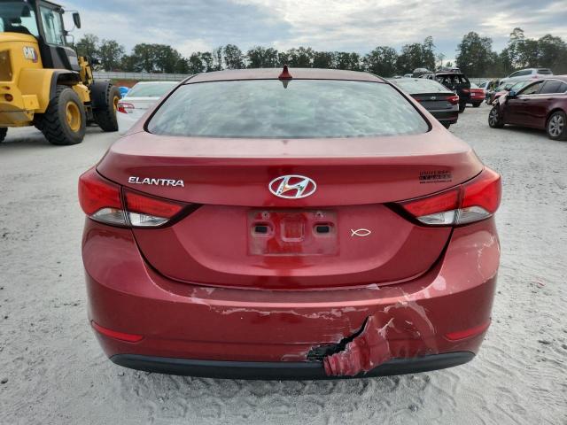  HYUNDAI ELANTRA 2014 Burgundy